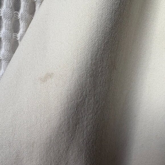 Vintage Goldwin off-white men's track jacket made in Japan Pebble Beach patch XL - Picture 2 of 5